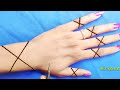 very easy back hand mehndi||नवरात्रि दशहरा स्पेशल मेहंदी||करवा चौथ स्पेशल मेहंदी डिजाइन