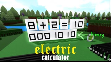 I created a functional ELECTRIC calculator in Roblox Build a Boat for Treasure!!!!!!!