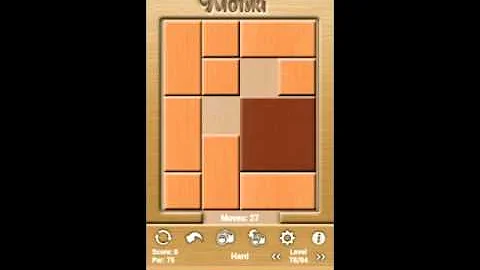 Klotski Hard Level 78/94 par solution