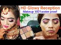 HD Glowy Reception Make Up Look for Summer | Step-By-Step Bridal Makeover | Naturence Beauty World
