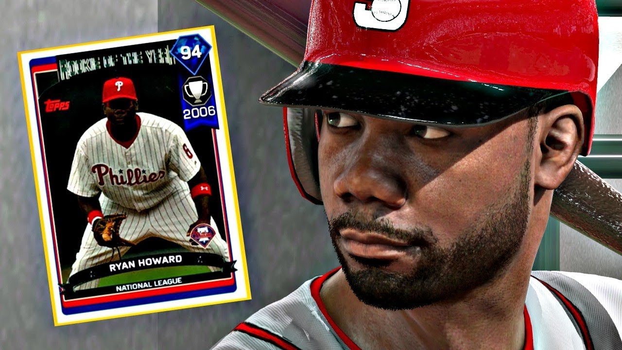 DIAMOND RYAN HOWARD IS INSANE!! MLB THE SHOW 17 DIAMOND DYNASTY 