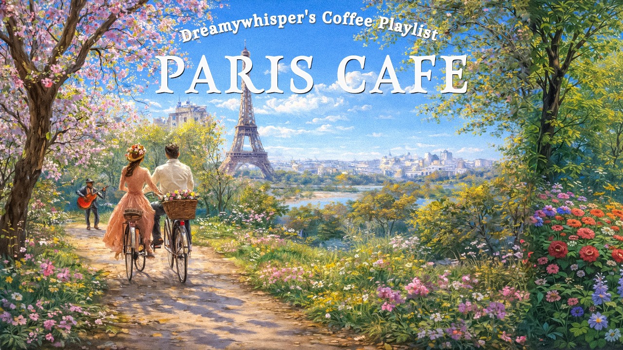 𝐏𝐀𝐑𝐈𝐒 𝐒𝐏𝐑𝐈𝐍𝐆 𝐂𝐀𝐅𝐄́ 🌷 French Instrumental Music — Coffee Playlist (Musique printanière)