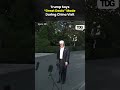 Trump Says “Great Deals” Were Made During China Visit | U.S. Return Remark