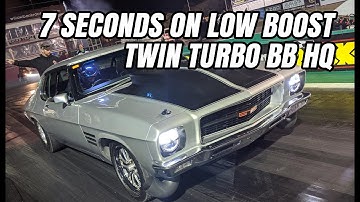 INSANE 7 SEC TWIN TURBO BIGBLOCK HQ JAMBOREE TESTING 2019 LOW BOOST