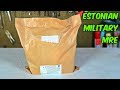 Testing Estonian Military MRE (24Hr Combat Food Ration)