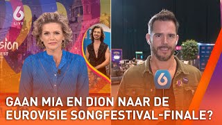 Gaan Mia En Dion Naar De Finale Van Het Eurovisie Songfestival? Shownieuws