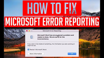 How to fix Microsoft Office 2013/2016 for Mac has encountered a problem and need to close.