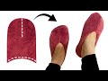 Its very easy to your own sew socks slippers at home even for beginners