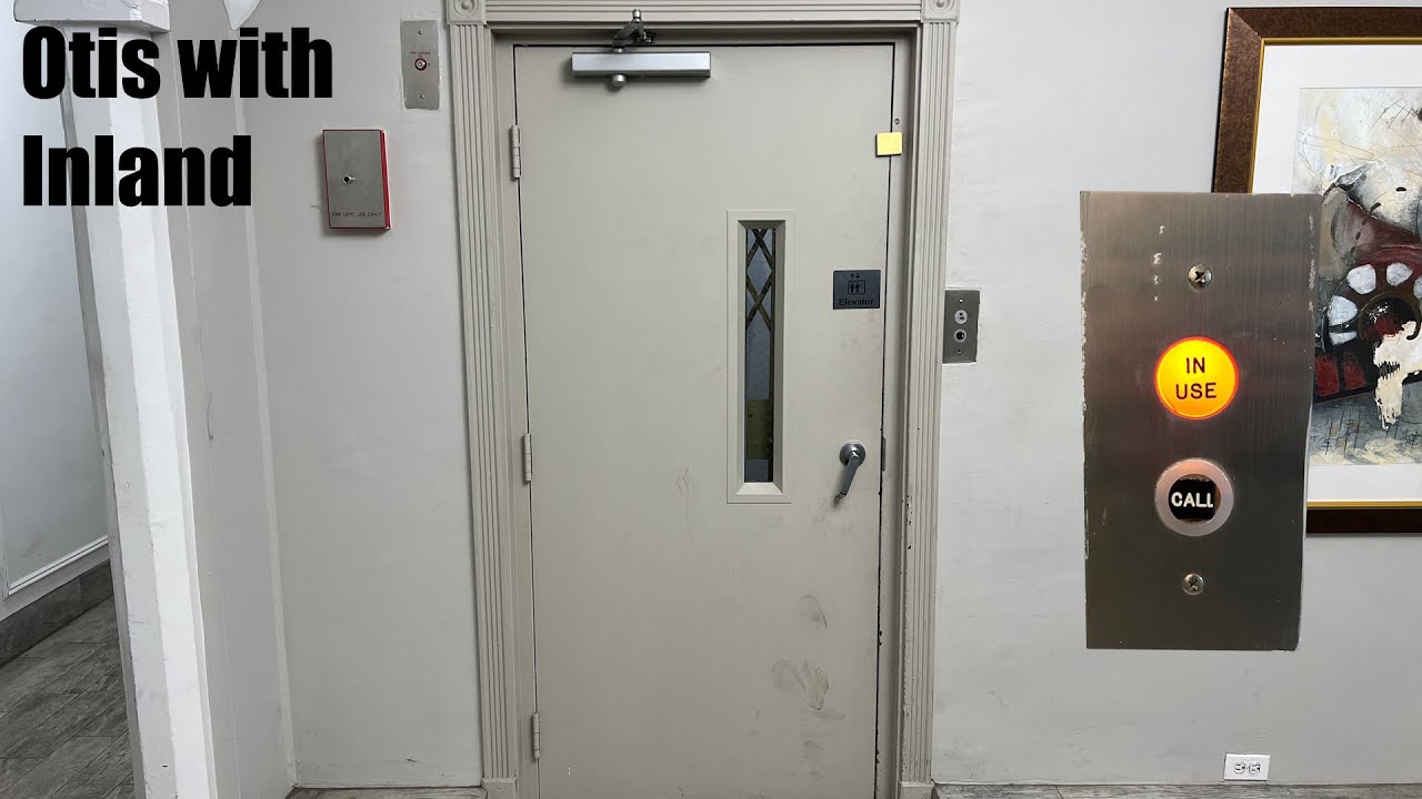 Gated Otis Elevator with Inland Buttons in Chicago, IL