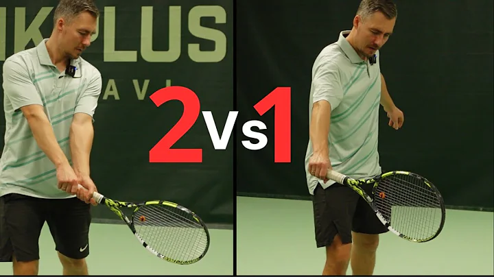 PROS and CONS of two handed and one handed backhand