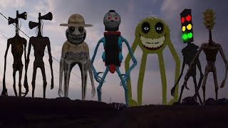 TEAM Siren Head VS Roblox Innyume Smiley VS Siren Thomas VS Zoonomaly Zookeeper VS TEAM Traffic Head