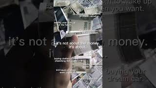 Its about dream 😌 #motivation #edit #youtubeshorts #money #moneymatters