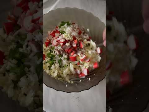 ГОТОВЛЮ СЛОЙКИ С КРАБОВЫМИ ПАЛОЧКАМИ