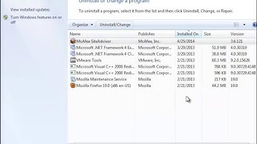 How to Uninstall McAfee SiteAdvisor 3.6.121
