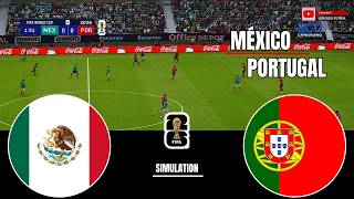 MEXICO vs PORTUGAL International Friendly Match 2026 Simulation/Prediction