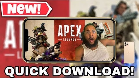 | QUICK!!! DOWNLOAD TUTORIAL! ON HOW TO DOWNLOAD APEX LEGENDS MOBILE ON IOS DEVICE |