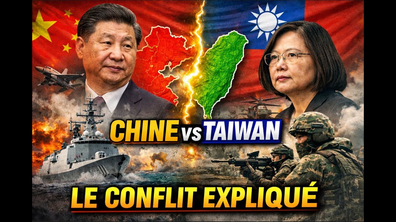 Taïwan vs Chine : le conflit expliqué en 5 minutes