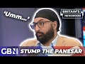 Monty Panesar STUMPED by Bev and Andrew