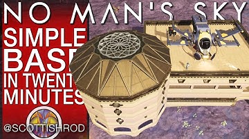 Simple Base In Twenty Minutes - How to Build in No Man