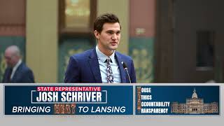 Rep. Josh Schriver: Bringing HEAT to Lansing