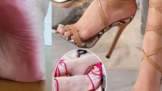 Pencil High Heel Sandals Fashionable Trendy Shoes Pumps Slippers For Women Footwear Collection