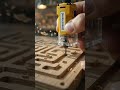 Mini electric tool for making wooden mazes maze engraver