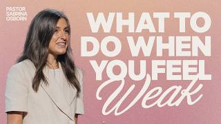 An Invitation to Weakness | Sabrina Osborn