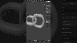 How to create a chain with physics in blender