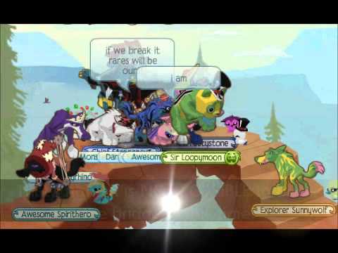 Como quebrar a ponte no Coral Canyons - animal Jam