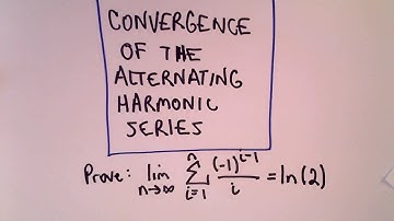 Convergence of the Alternating Harmonic Series
