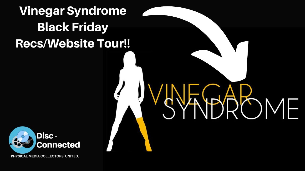 Vinegar Syndrome Black Friday Sale Preparation site