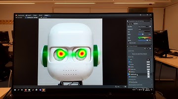 Eye tracker heat map