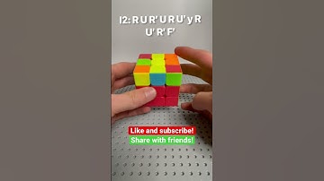 OLL Algorithms i-shapes part 1 #algorithm #oll #rubikscube #puzzle