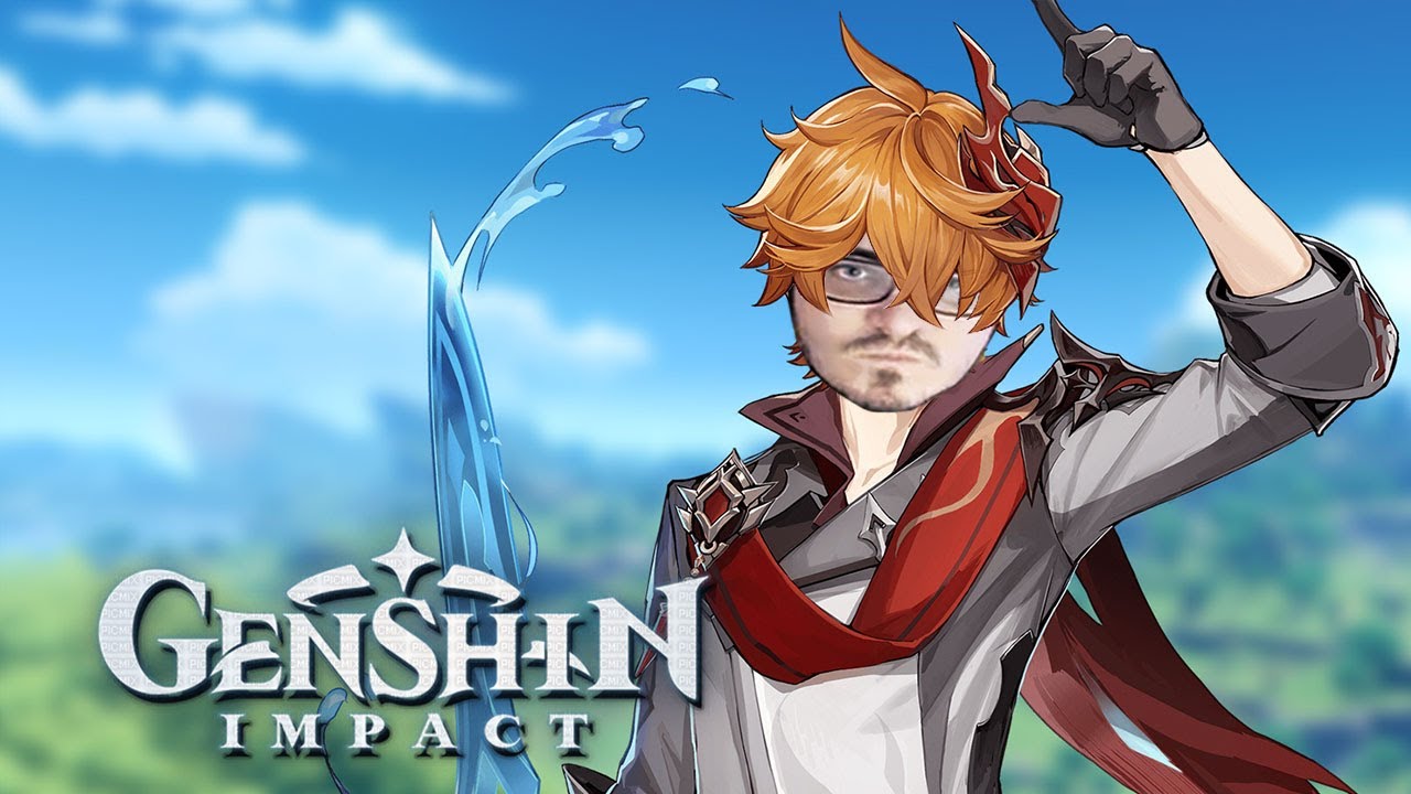 Мэддисон идет по следу птеродактела в Genshin Impact