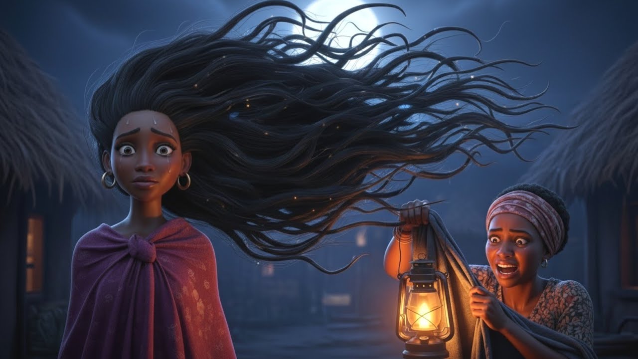 She Never Let Anyone Touch Her Hair… Until the Truth Came Out #africanfolktale #storytime