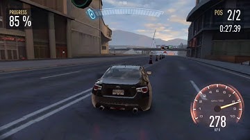 NFS No Limits Uber Subaru Car Series complete - Subaru BRZ all parts maxed out max pr