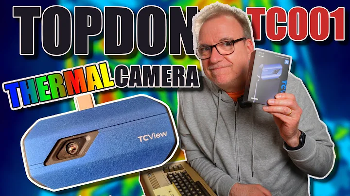 Diagnosing and repairing a Commodore 64 using a Topdon TC001 Thermal Camera