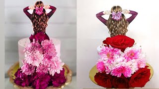 Gorgeous And Pretty Customized Birthday Cake Girls Birthday Cake