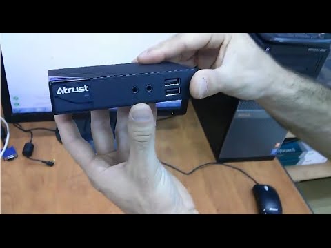 How to configure ATRUST M320 VGA over LAN zero client for Monitors AnyWhere