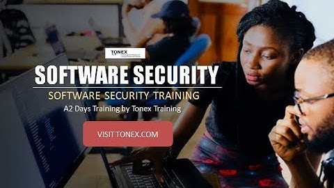Software application security training course online | Tonex Training