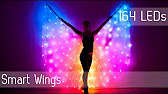 SMART LED Bellydance Silk Veil 300LEDs ETEREshop - YouTube