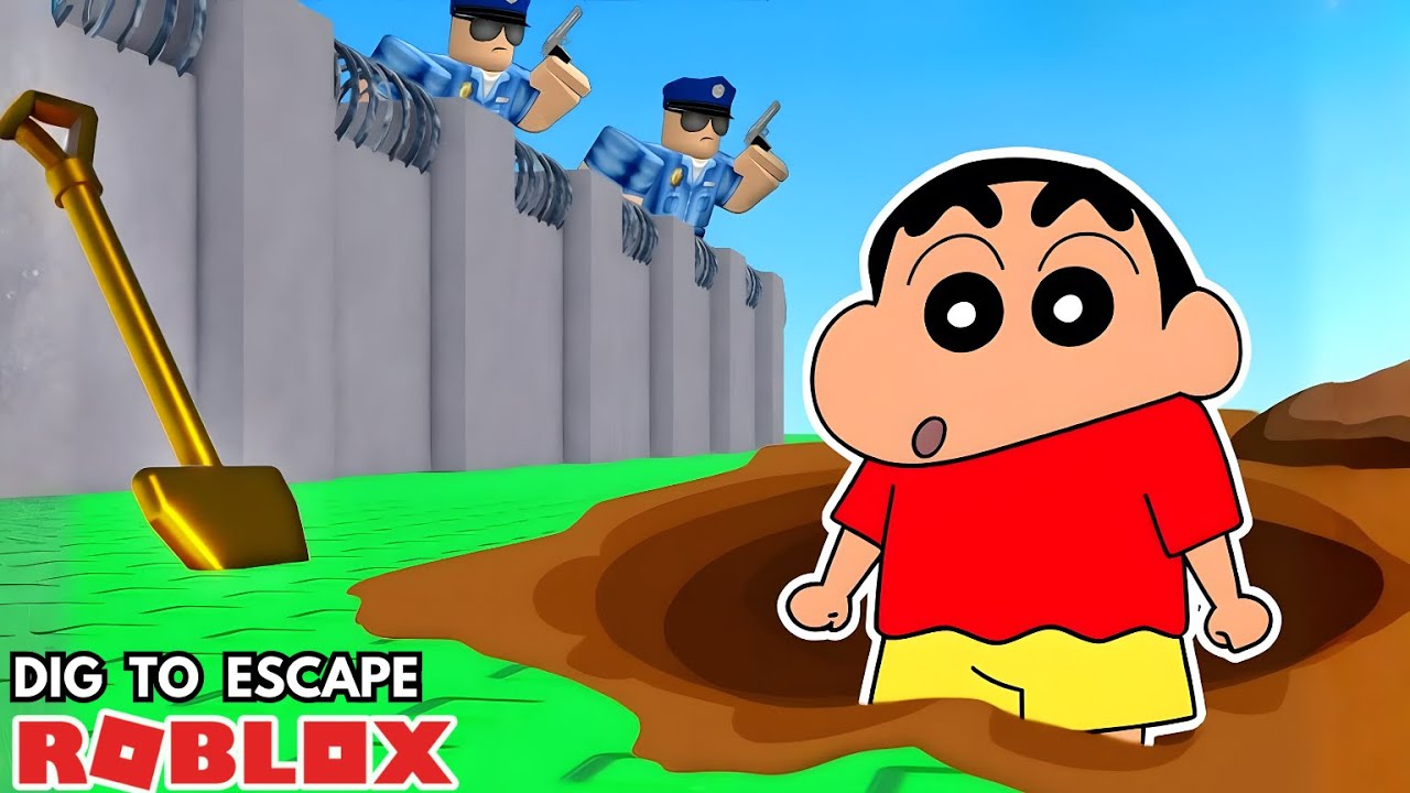 Dig To Escape Roblox Gameplay in Tamil | GAMING WITH SHINCHAN