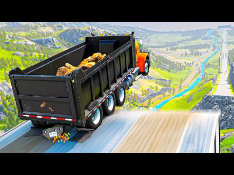 Cars vs Epic Jump – Which Vehicle Survives the Biggest Launch? | BeamNG.drive
