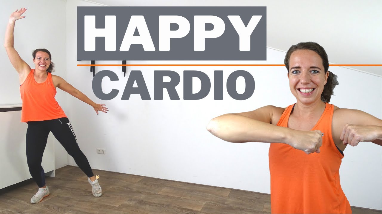 HAPPY CARDIO Workout without Jumping Beginner Cardio Exercises Low Impact Only YouTube