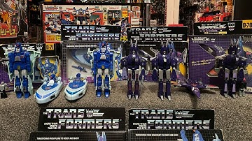 Transformers generation one complete cyclonus and scourge collection. G1 vintage variant generations