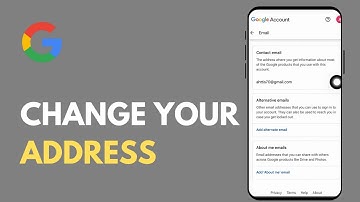 How To Change Your Google Account Email Address