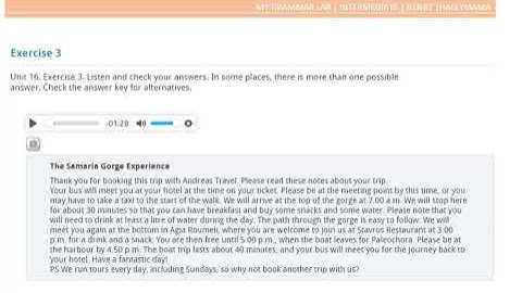 UNIT 16-2: Prepositions of time (Pr.3)| Mygrammarlab Intermediate | Haleymama