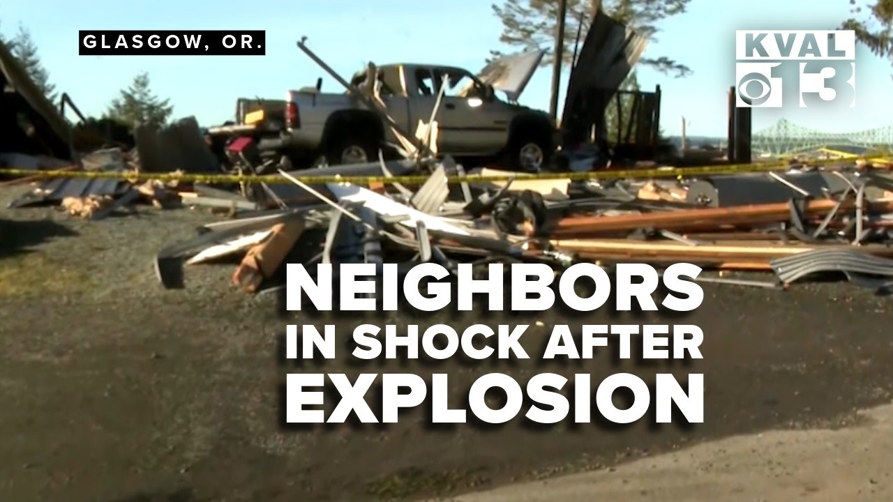Neighbors in shock after house explosion - YouTube