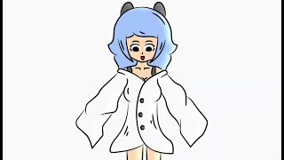 animasi ganti baju | anime Indonesia