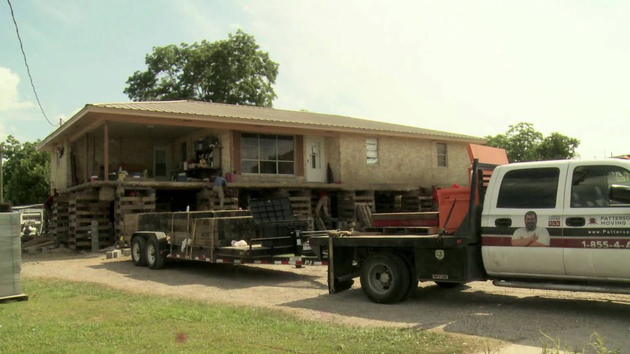 Patterson Shoring Home Elevation in PointeAuxChenes, Louisiana time